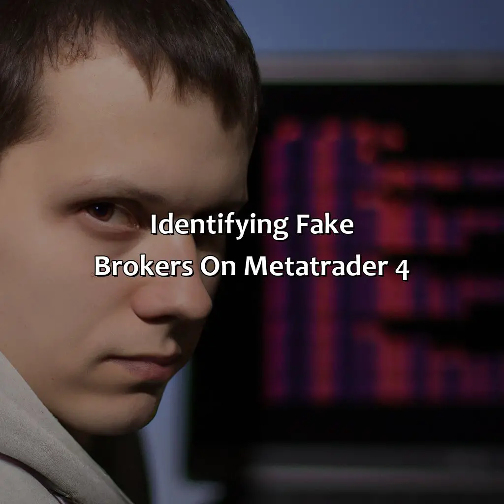 Identifying Fake Brokers On Metatrader 4 - Are There Fake Brokers On Metatrader 4?, 