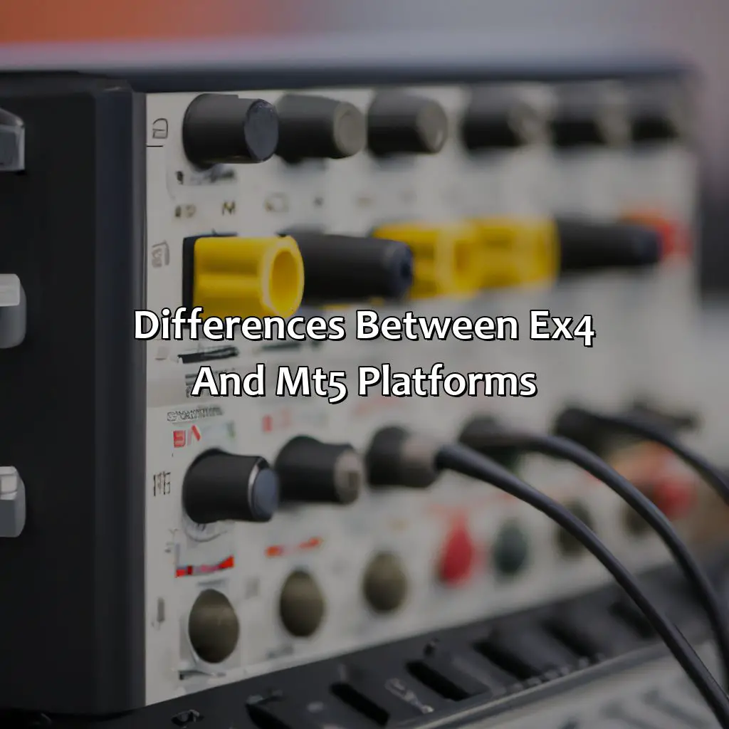Differences Between Ex4 And Mt5 Platforms - Can Ex4 Files Be Used On Mt5?, 