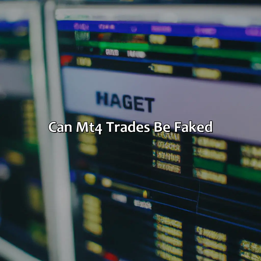 Can Mt4 Trades Be Faked?  - Can Mt4 Trades Be Faked?, 