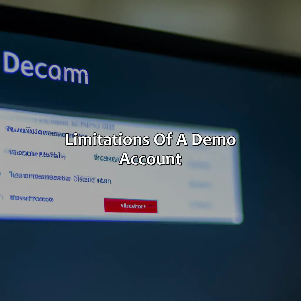 Limitations Of A Demo Account - Can You Get Real Money From Demo Account?, 