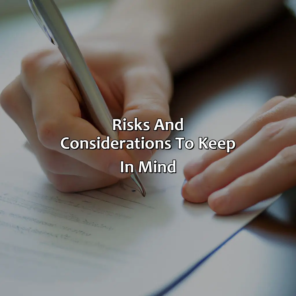 Risks And Considerations To Keep In Mind - Can You Trade Forex Under Someone Elses Name?, 