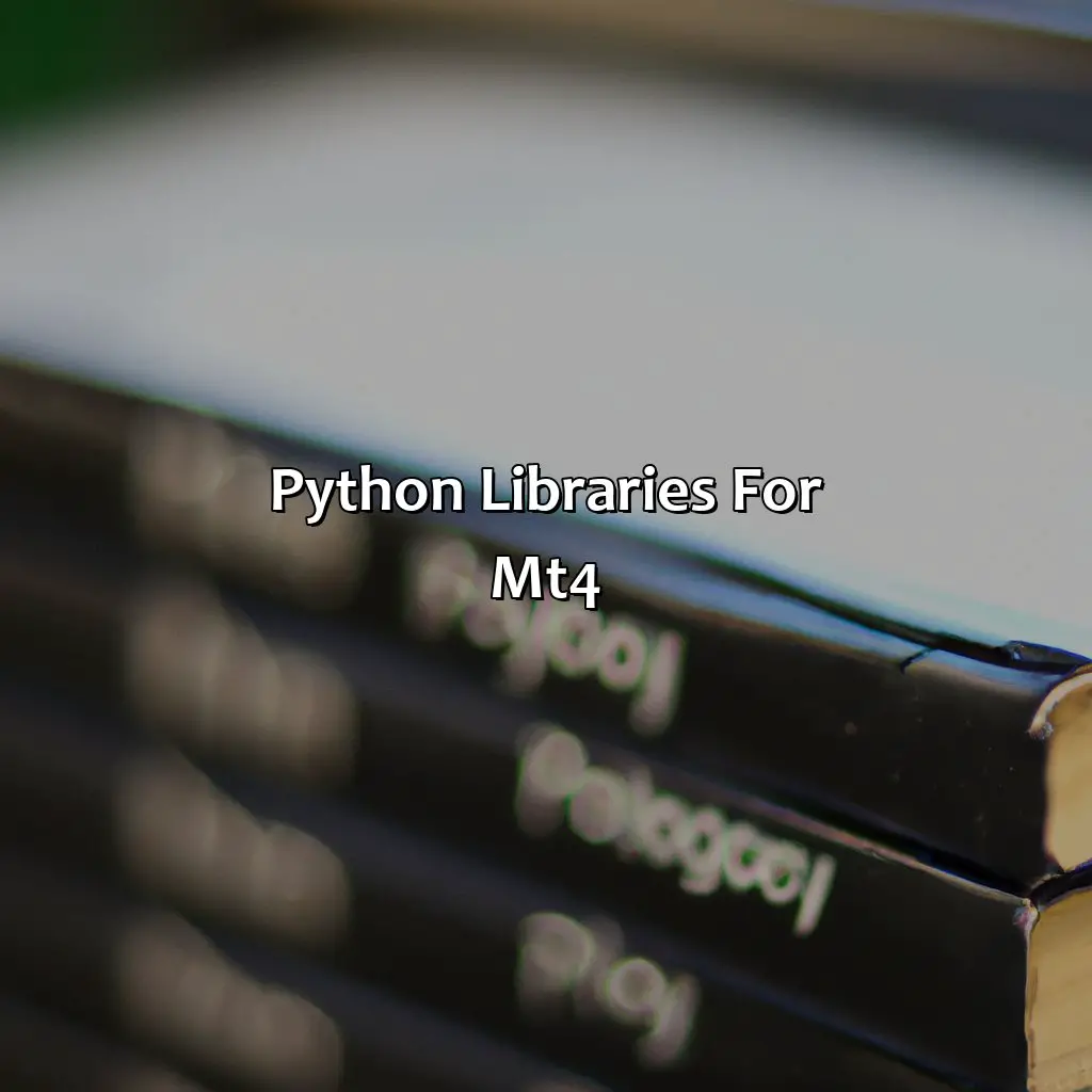 Python Libraries For Mt4 - Can You Use Python In Mt4?, 