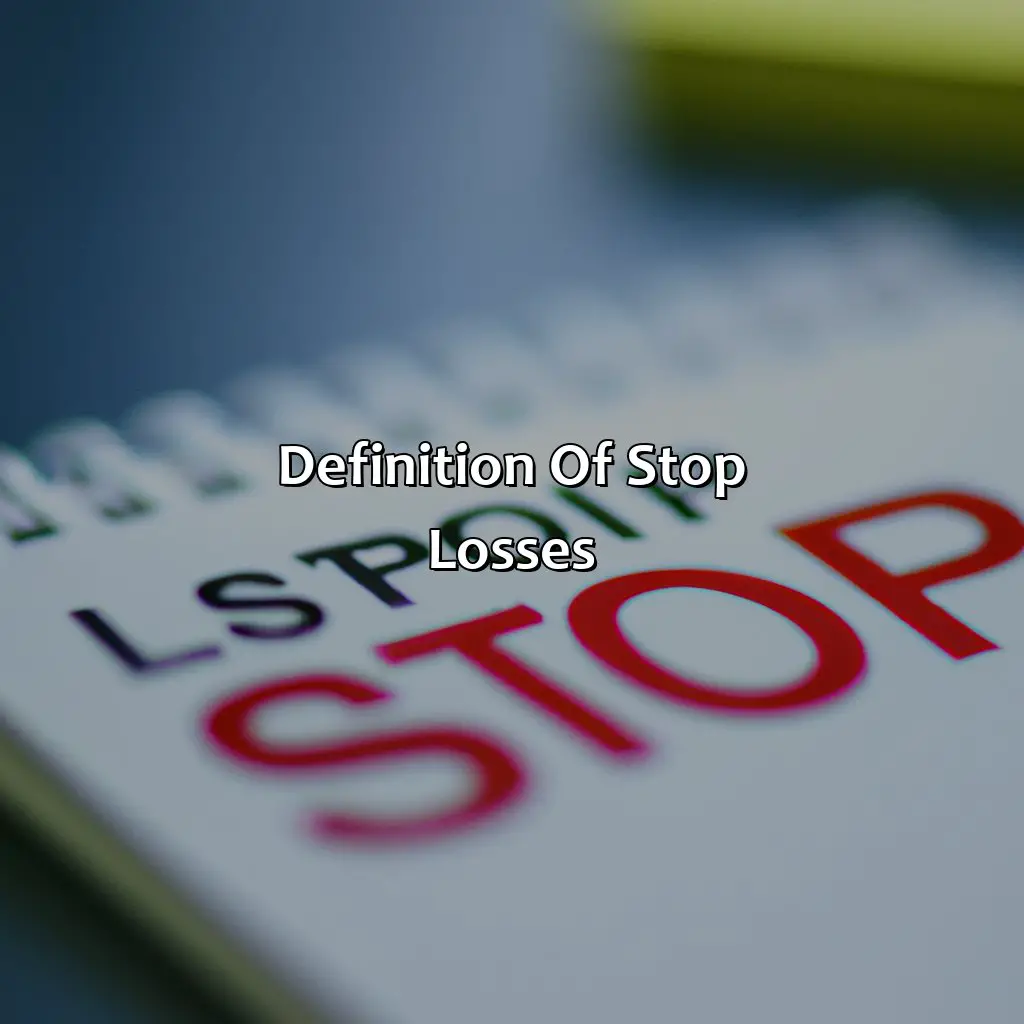 Definition Of Stop Losses - Do Stop Losses Ever Fail?, 