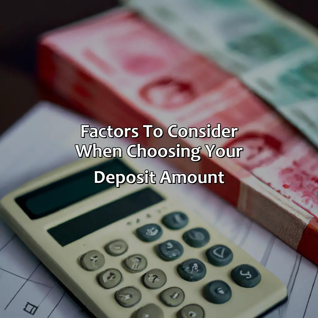 Factors To Consider When Choosing Your Deposit Amount - How Much Money Do You Need To Start Forex Trading In 2023?, 