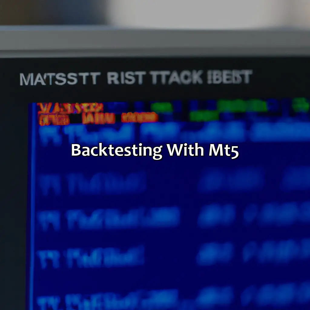 Backtesting With Mt5 - How Accurate Is Mt5 Backtesting?, 