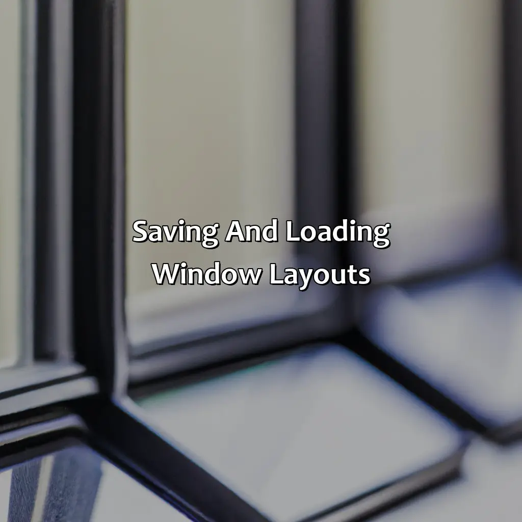 Saving And Loading Window Layouts - How Do I Arrange Windows In Mt4?, 