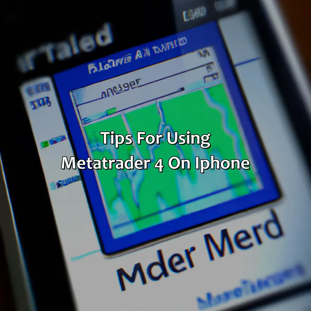 Tips For Using Metatrader 4 On Iphone  - How Do I Change The Chart In Metatrader 4 On My Iphone?, 