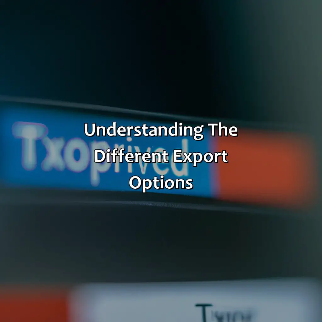 Understanding The Different Export Options - How Do I Export A Trading Journal From Tradingview?, 