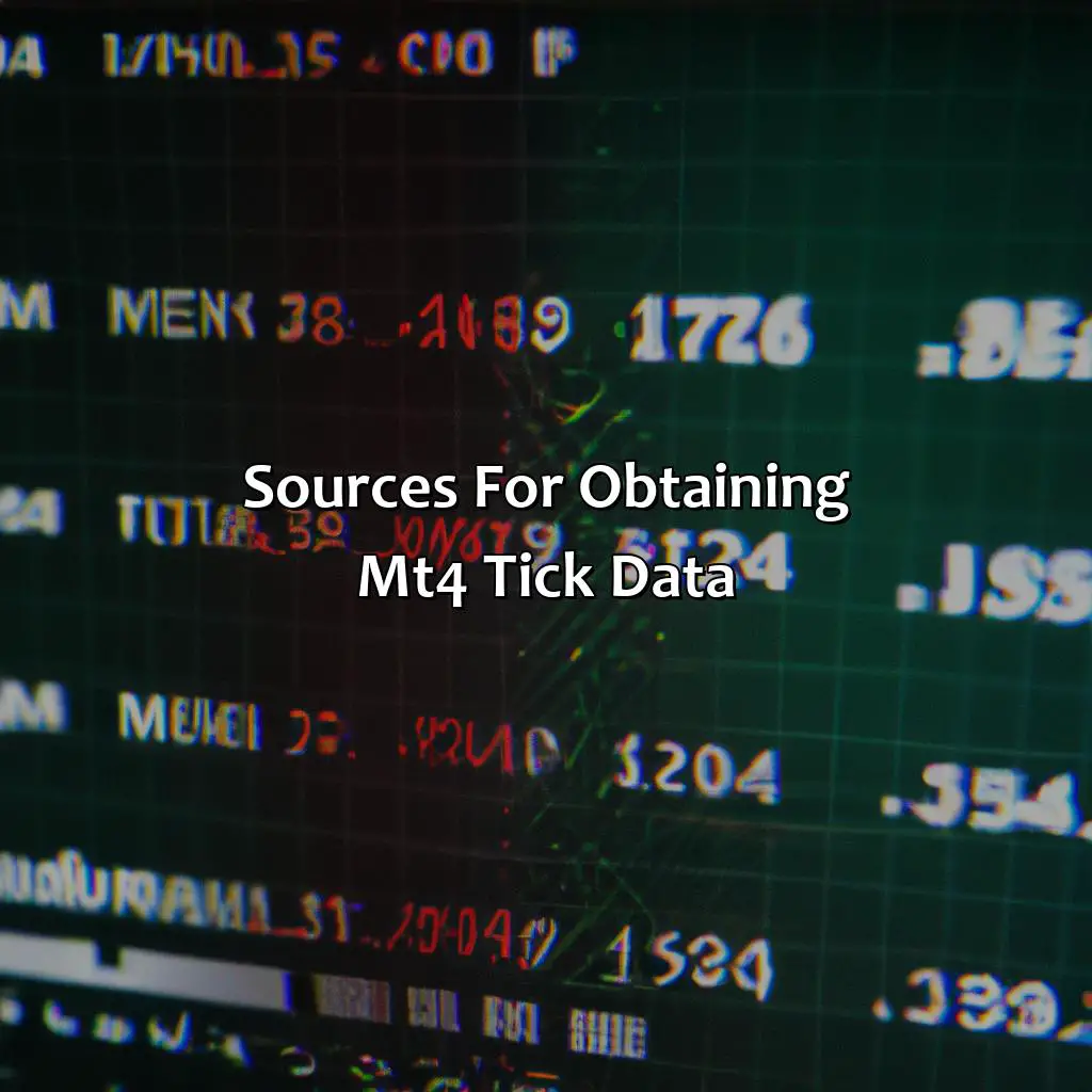 Sources For Obtaining Mt4 Tick Data - How Do I Get 99% Tick Data For Mt4?, 