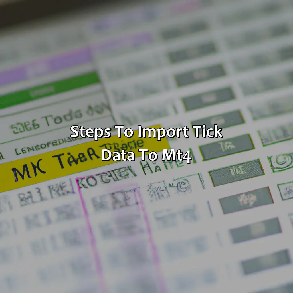 Steps To Import Tick Data To Mt4 - How Do I Import Tick Data Into Mt4?, 