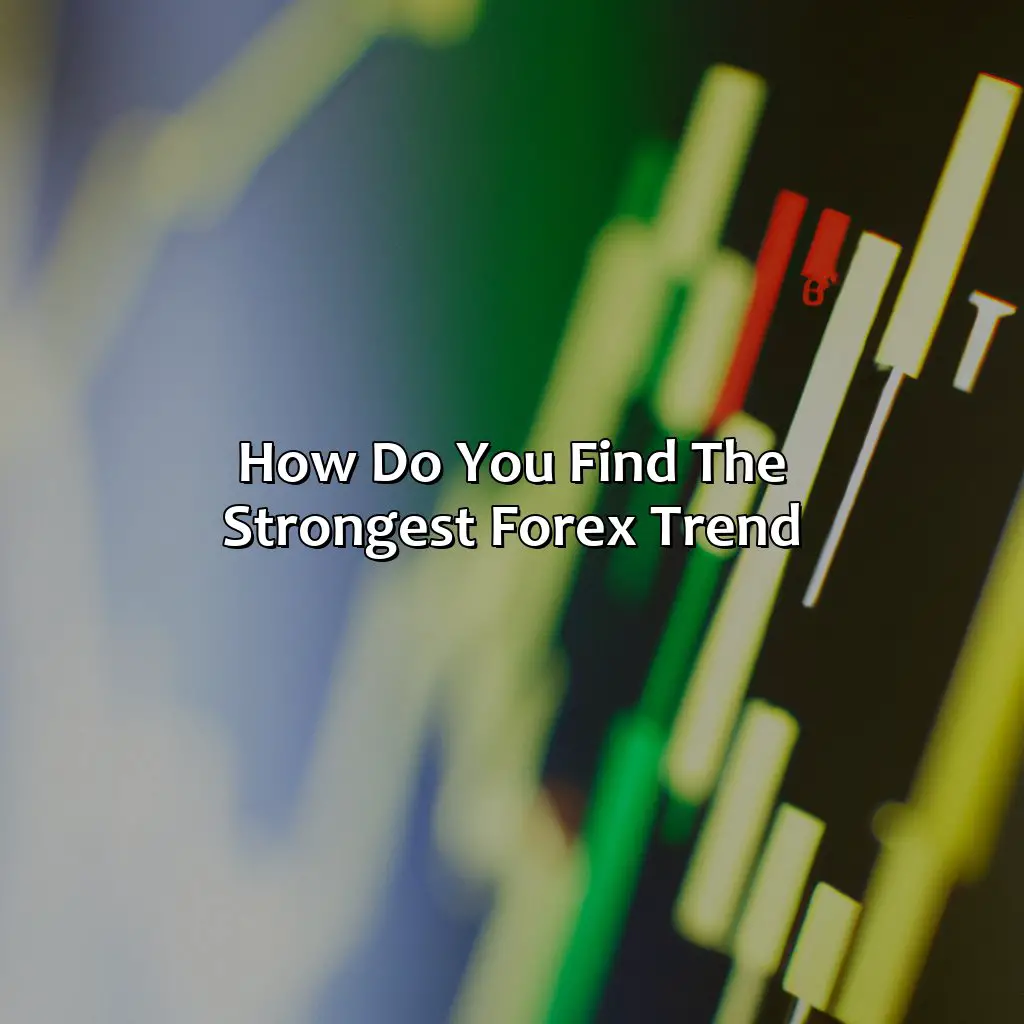 How do you find the strongest forex trend?,,overbought conditions,momentum oscillator,candlestick charts,head and shoulders,double tops or bottoms
