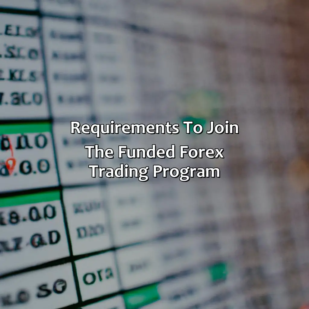 Requirements To Join The Funded Forex Trading Program - How Long Does It Take To Become A Funded Forex Trader?, 
