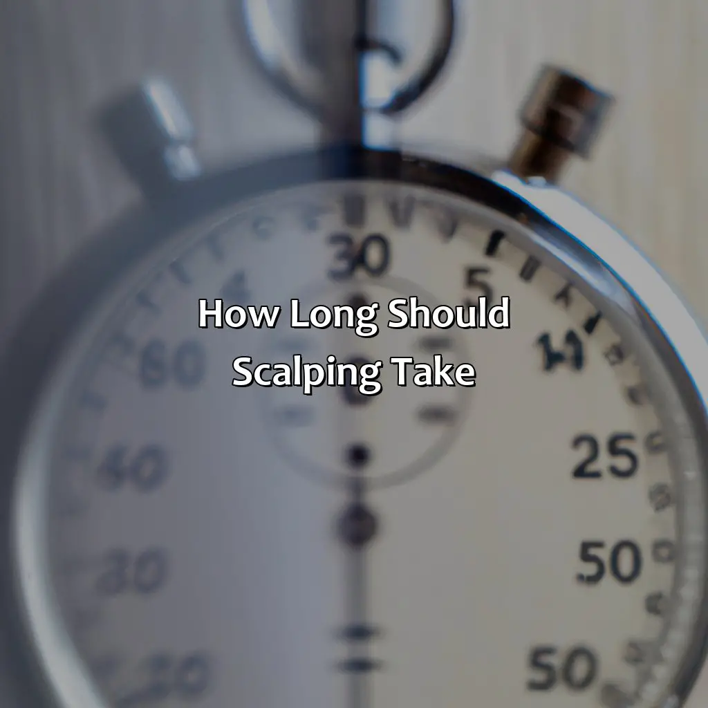 How long should scalping take?,