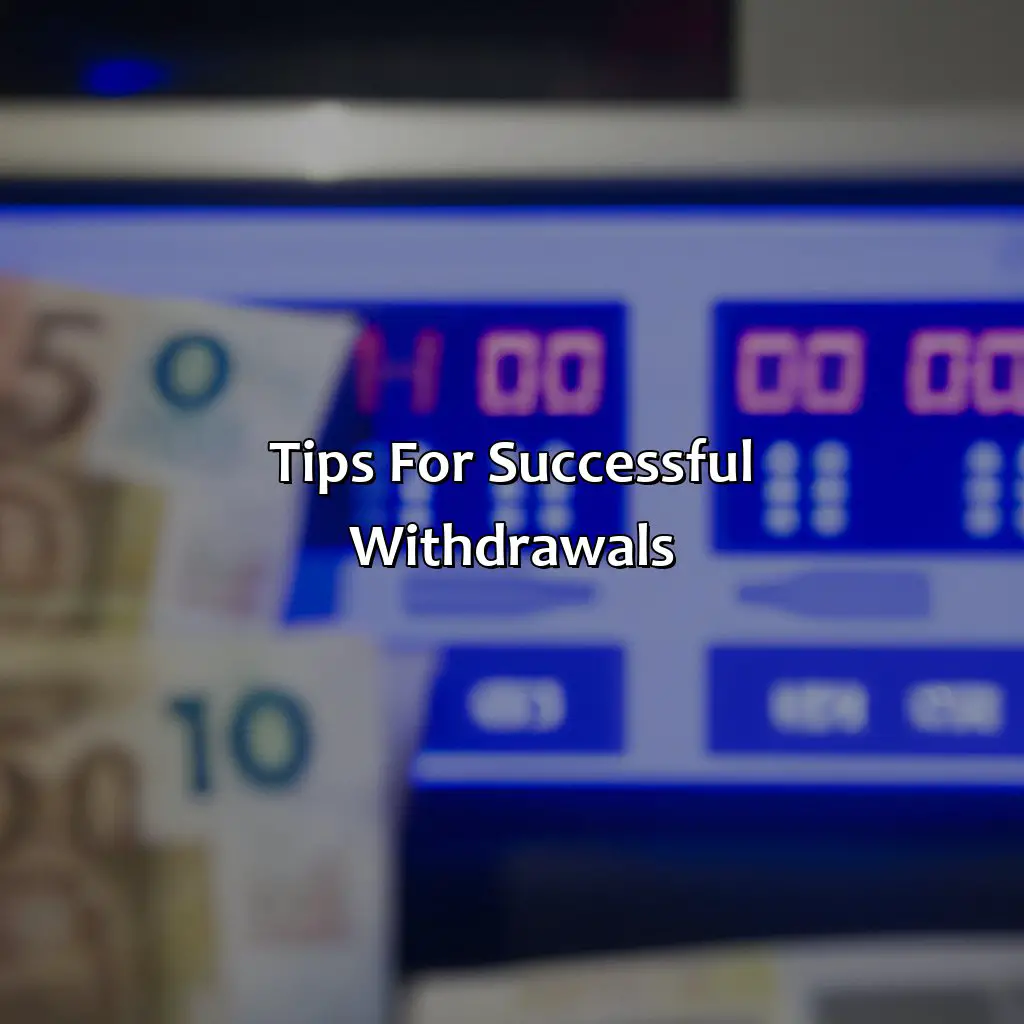 Tips For Successful Withdrawals - How Much Can You Withdraw From Instaforex?, 