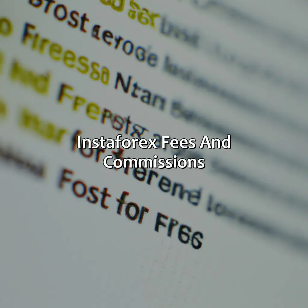 Instaforex Fees And Commissions - How Much Does Instaforex Cost?, 