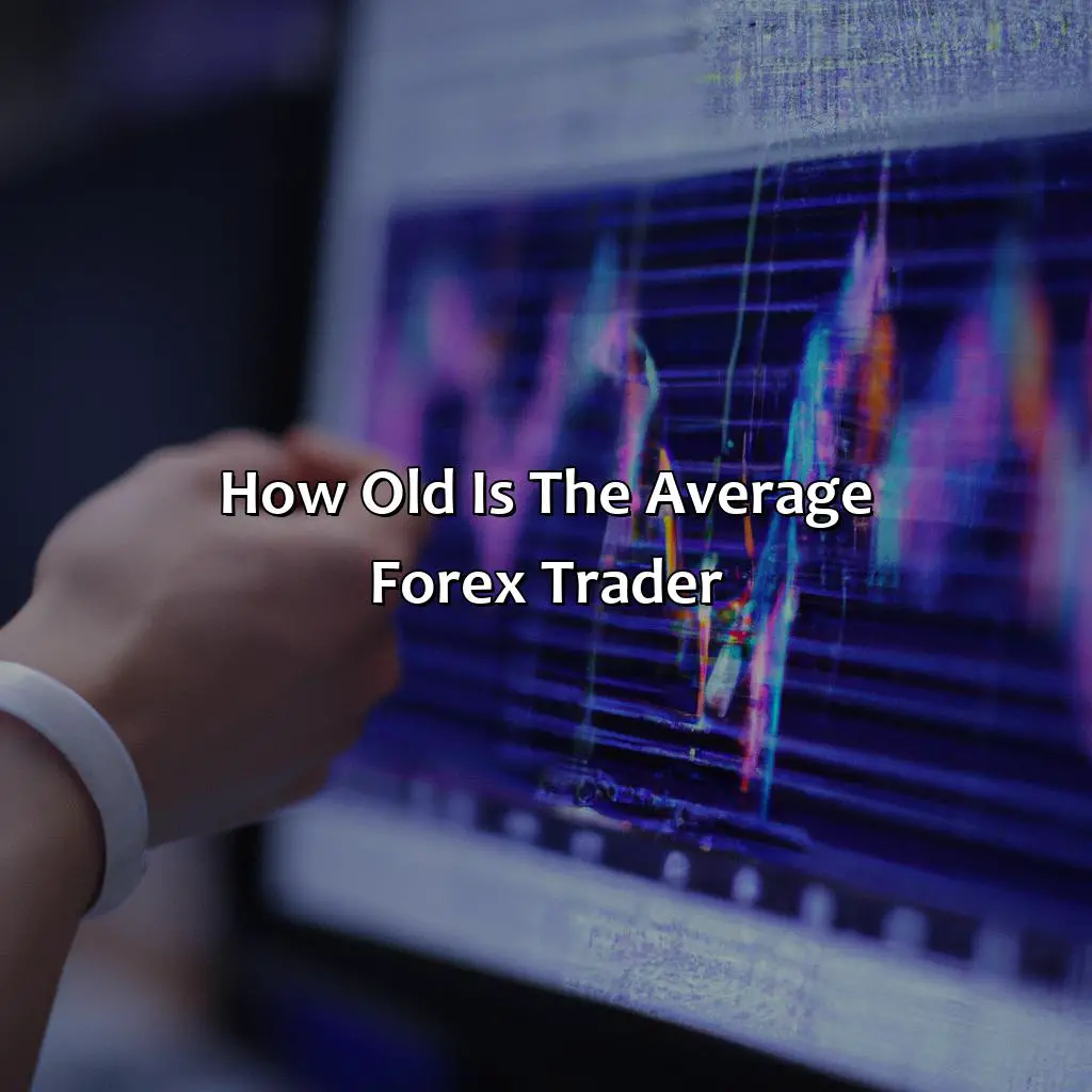 How old is the average forex trader?,