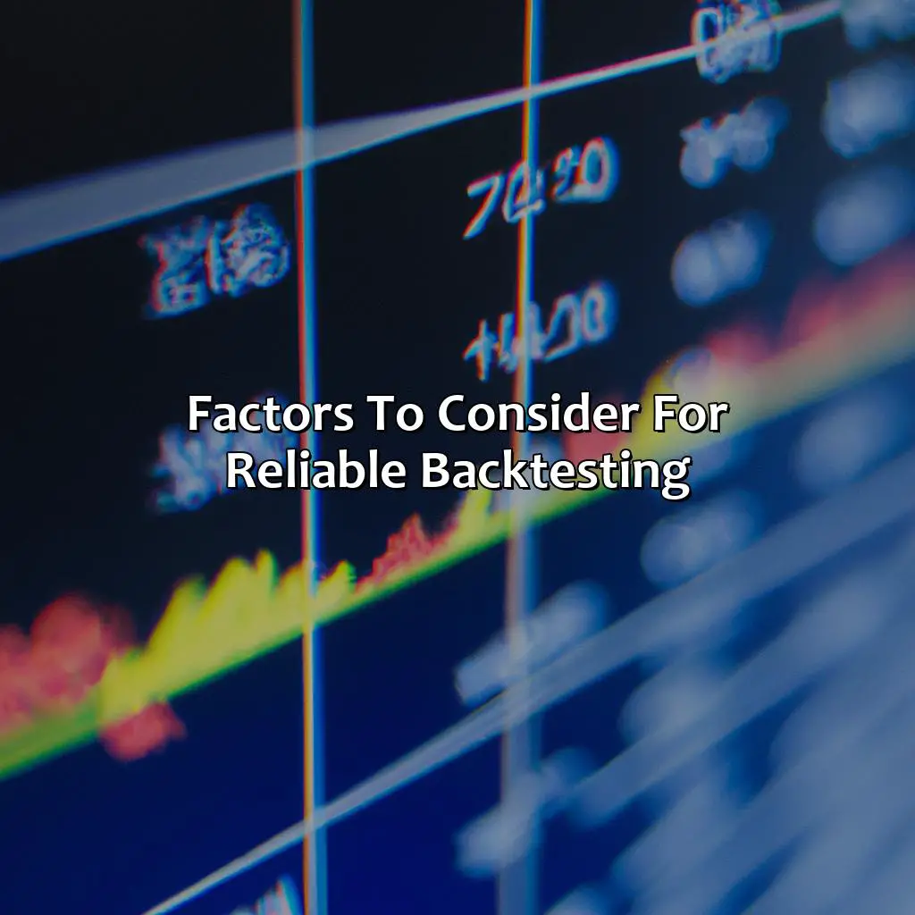 Factors To Consider For Reliable Backtesting - How Reliable Is Tradingview Backtesting?, 