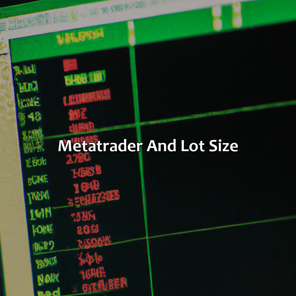 Metatrader And Lot Size - How To Calculate Lot Size Metatrader?, 