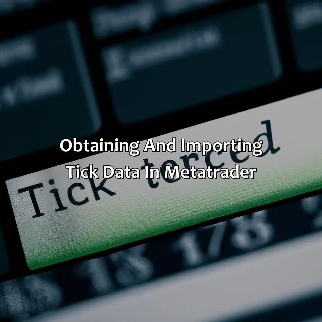 Obtaining And Importing Tick Data In Metatrader - How To Get High Qualtiy Tick Data For Metatrader Backtesting, 