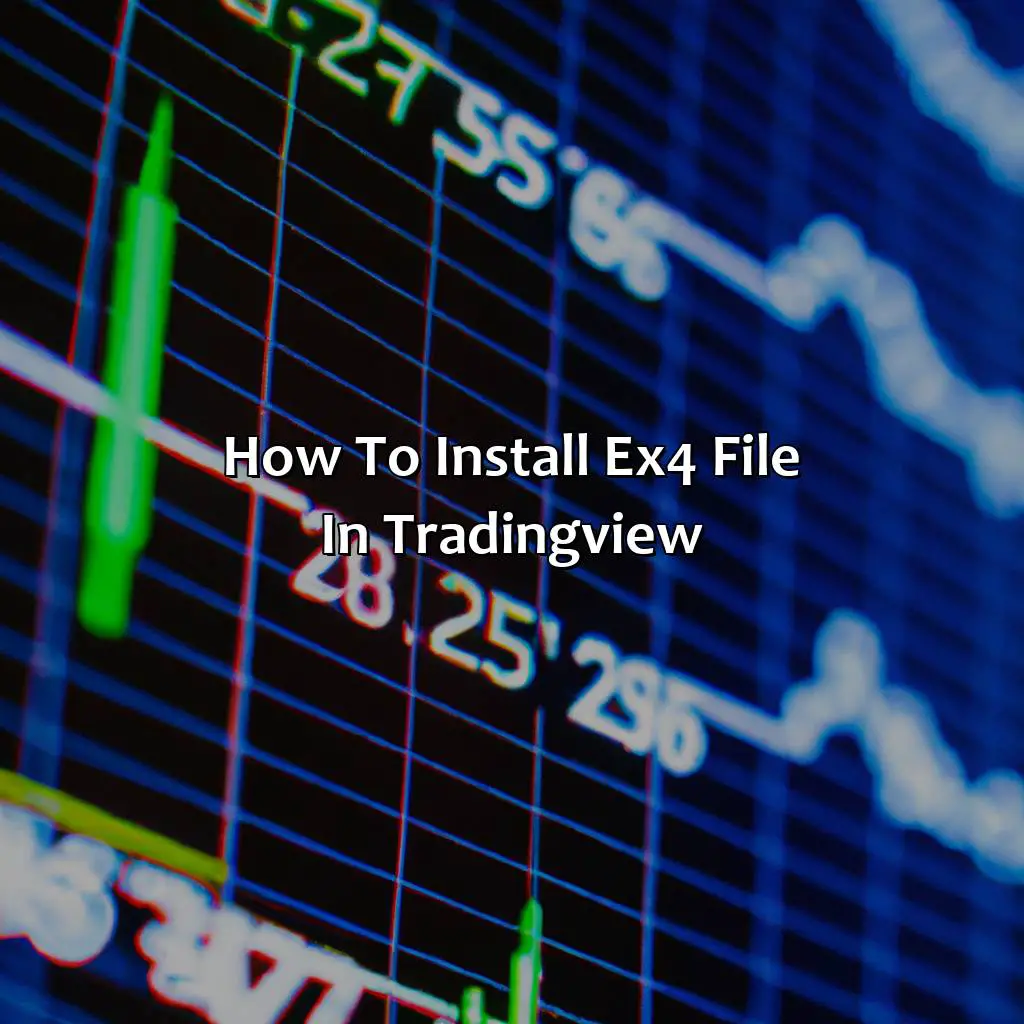 How to install EX4 file in TradingView?,