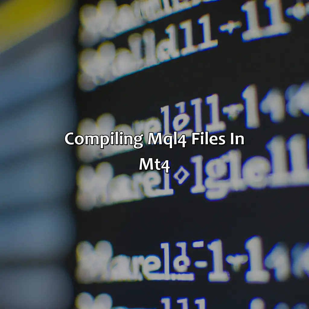 Compiling Mql4 Files In Mt4  - How To Install Mql4 File In Mt4?, 