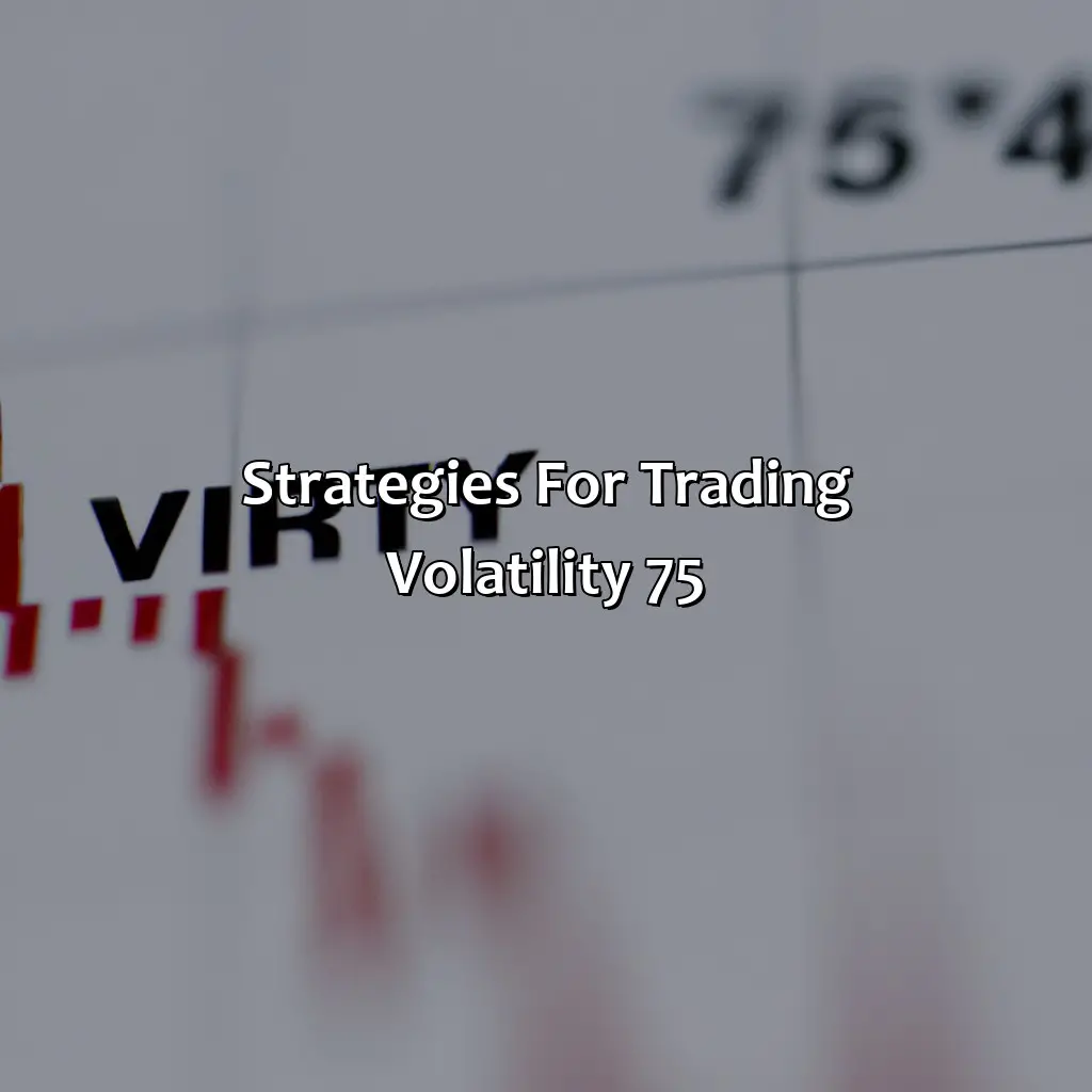 Strategies For Trading Volatility 75 - How To Trade Volatility 75 Successfully?, 