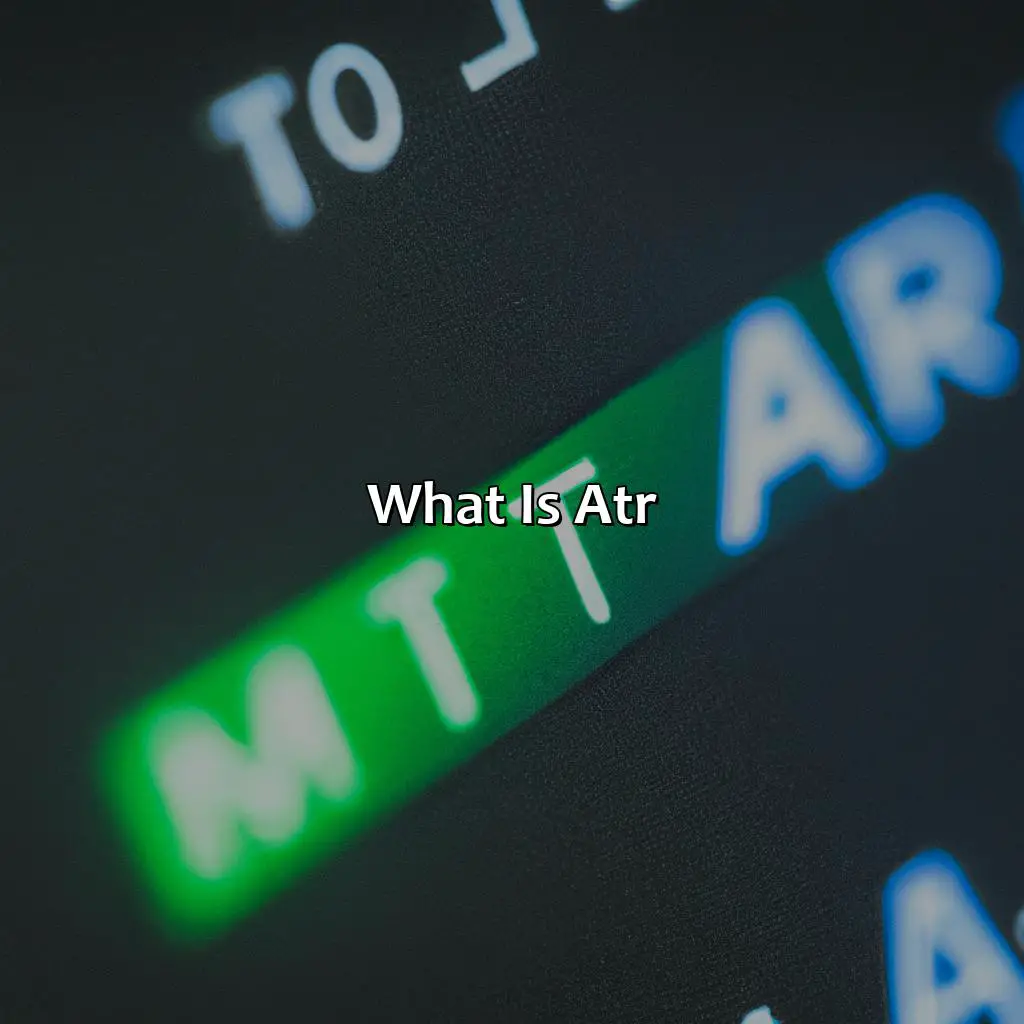 What Is Atr? - How To Use Atr In Mt4?, 