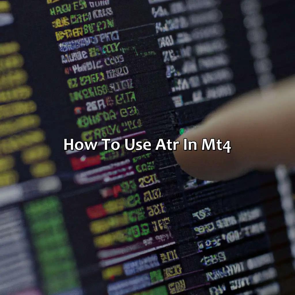 How To Use Atr In Mt4? - How To Use Atr In Mt4?, 