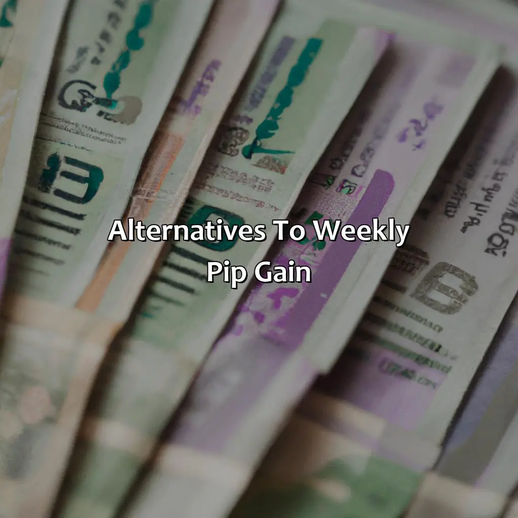 Alternatives To Weekly Pip Gain - Is 100 Pips A Week Good?, 