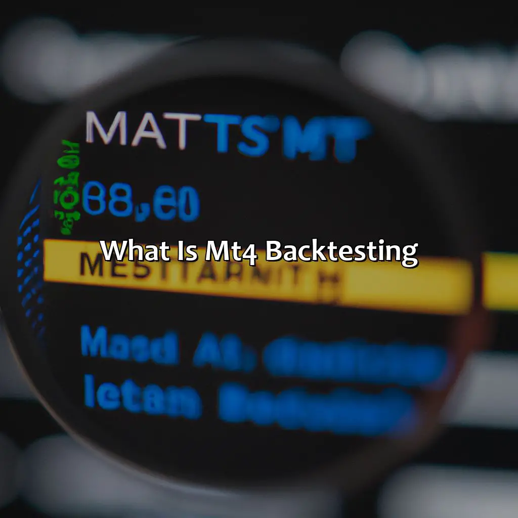 What Is Mt4 Backtesting? - Is Mt4 Backtesting Reliable?, 