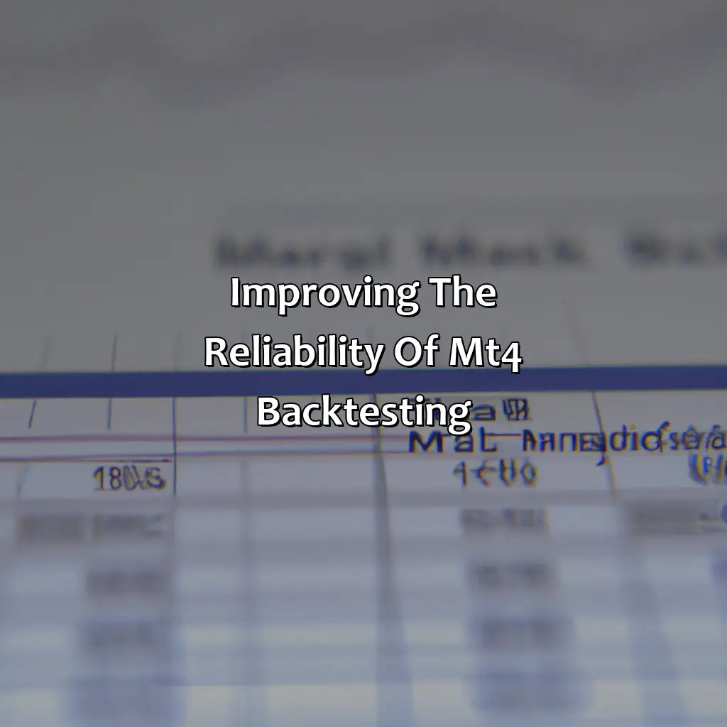 Improving The Reliability Of Mt4 Backtesting - Is Mt4 Backtesting Reliable?, 