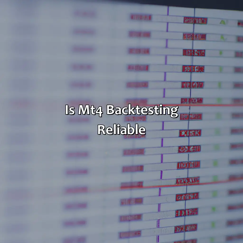 Is MT4 backtesting reliable?,
