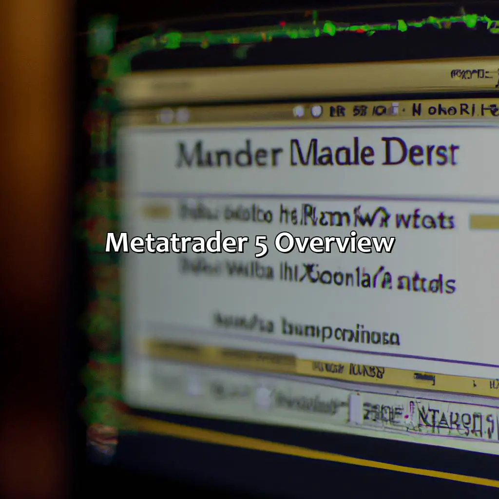 Metatrader 5 Overview - Is Metatrader 5 Legal?, 