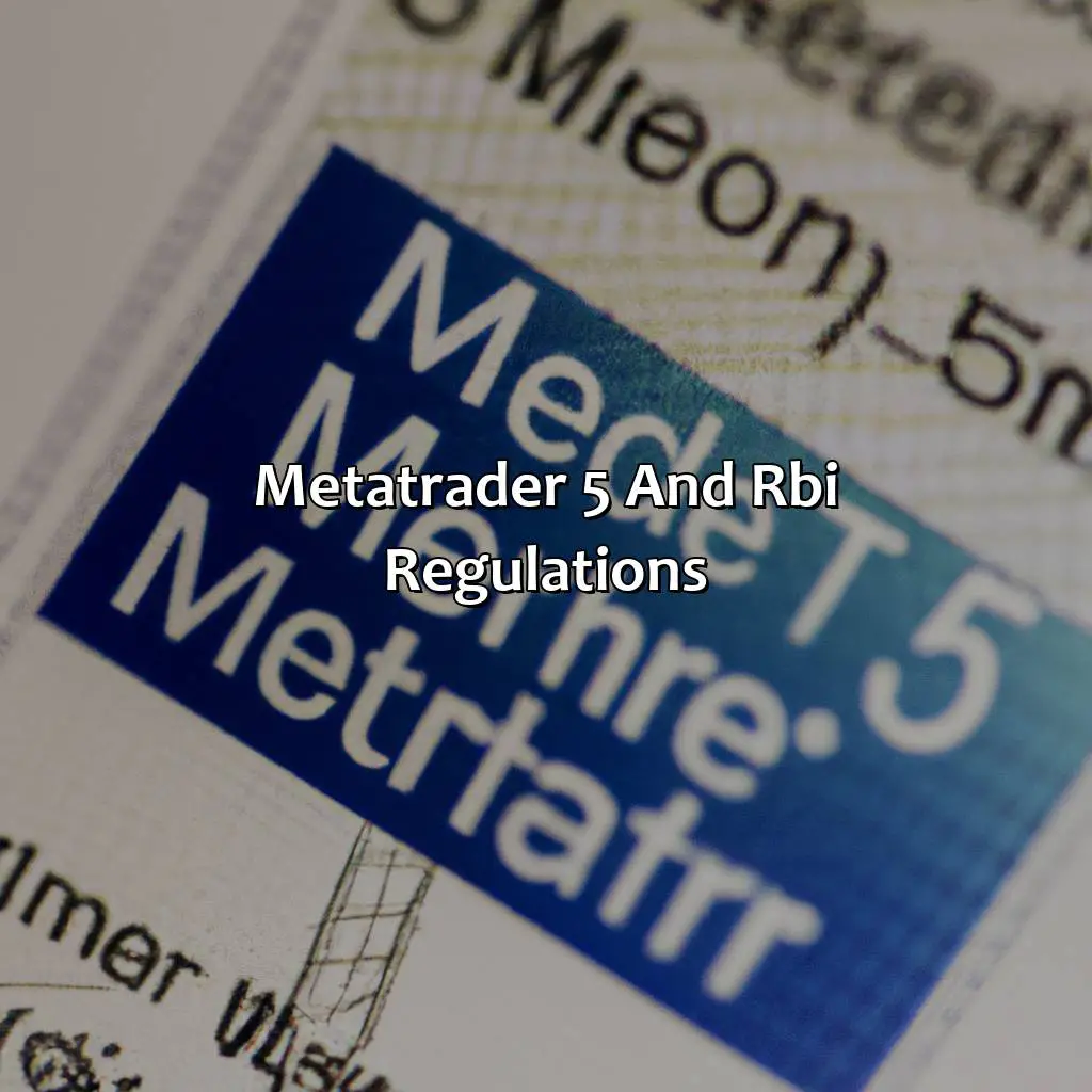 Metatrader 5 And Rbi Regulations - Is Metatrader 5 Legal In India?, 