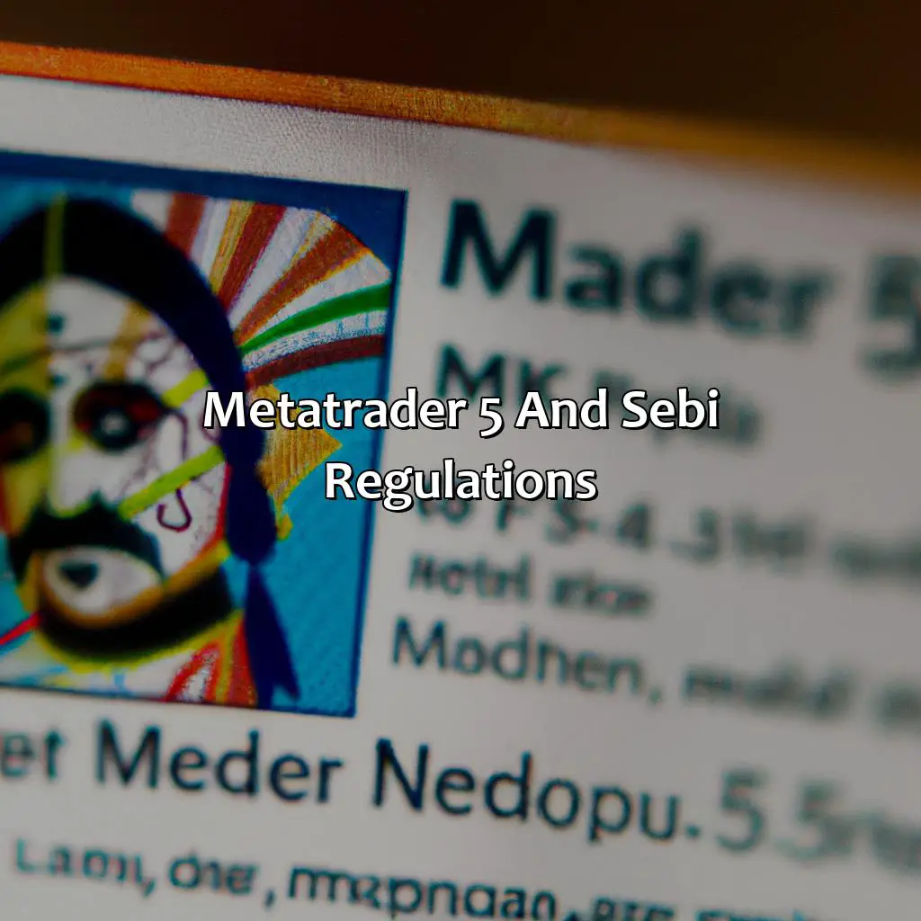 Metatrader 5 And Sebi Regulations - Is Metatrader 5 Legal In India?, 
