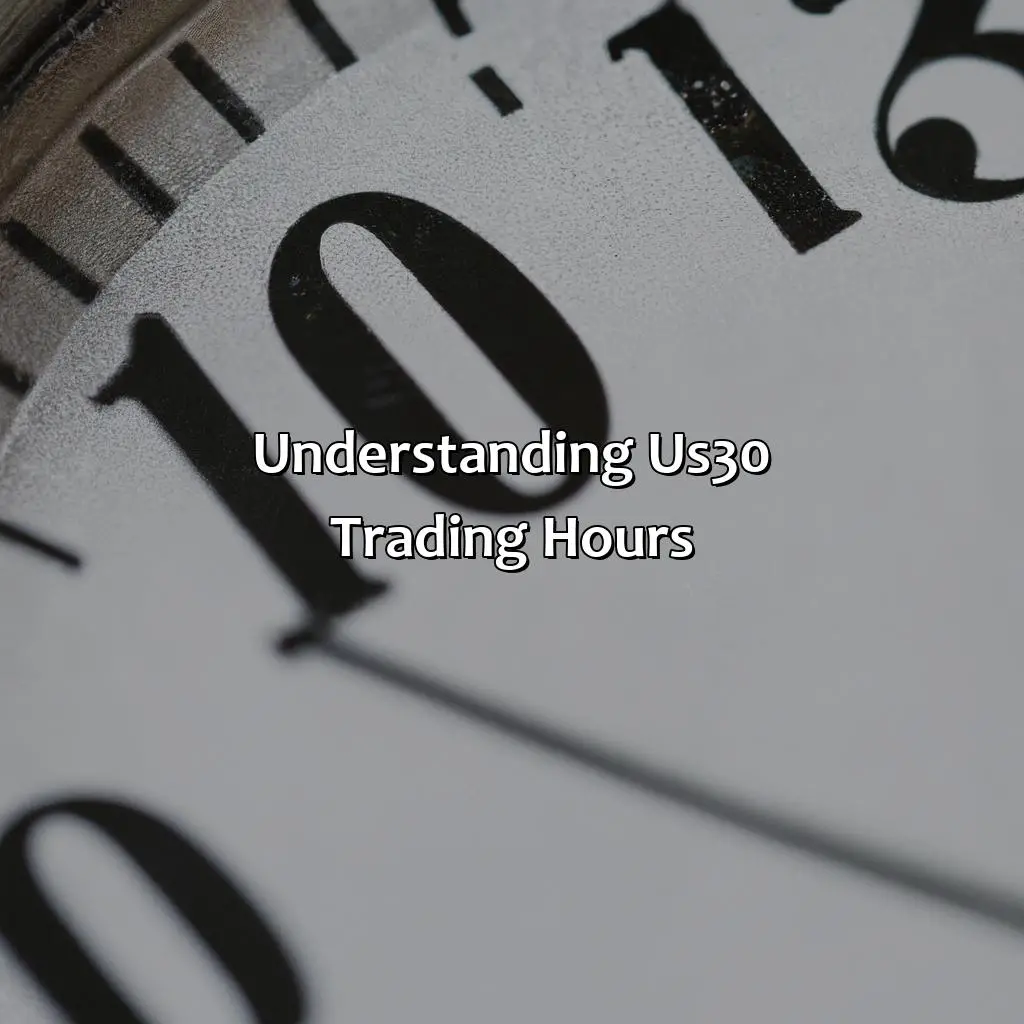 Understanding Us30 Trading Hours - Is Us30 Tradeable 24 Hours A Day?, 