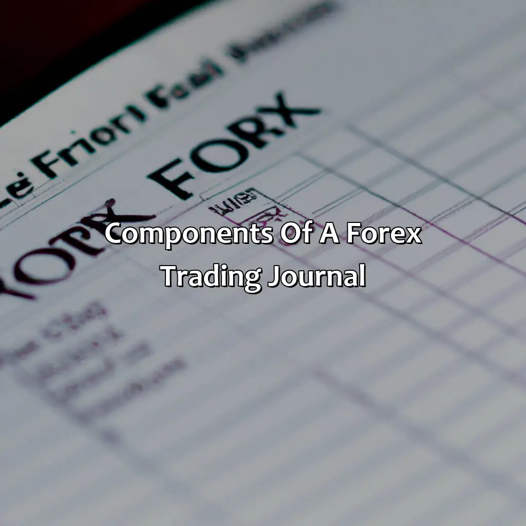 Components Of A Forex Trading Journal - Is A Forex Trading Journal Worth It?, 