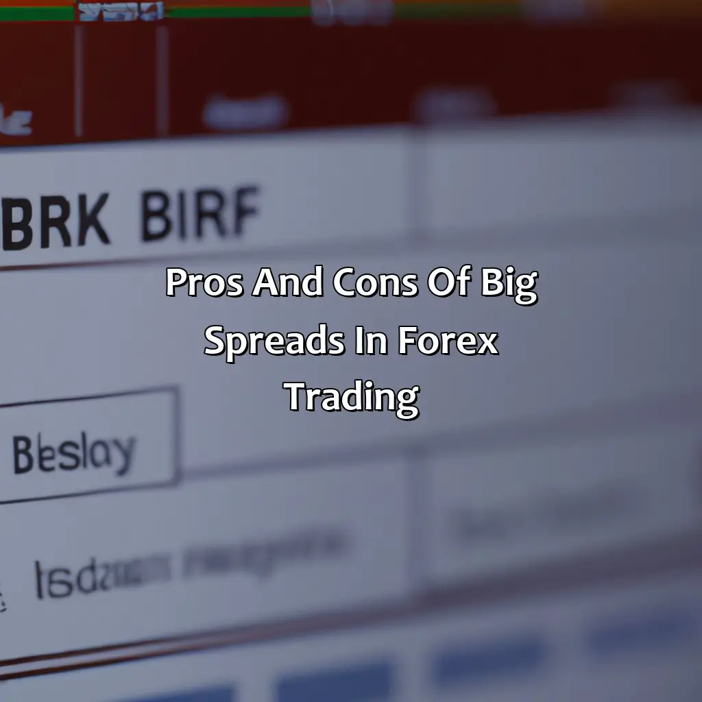 Pros And Cons Of Big Spreads In Forex Trading  - Is A Big Spread Good In Forex?, 