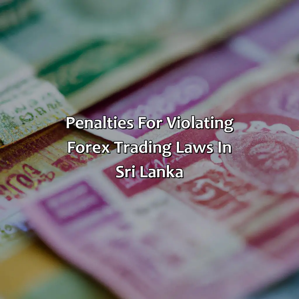 Penalties For Violating Forex Trading Laws In Sri Lanka - Is Forex Trading Illegal In Sri Lanka?, 