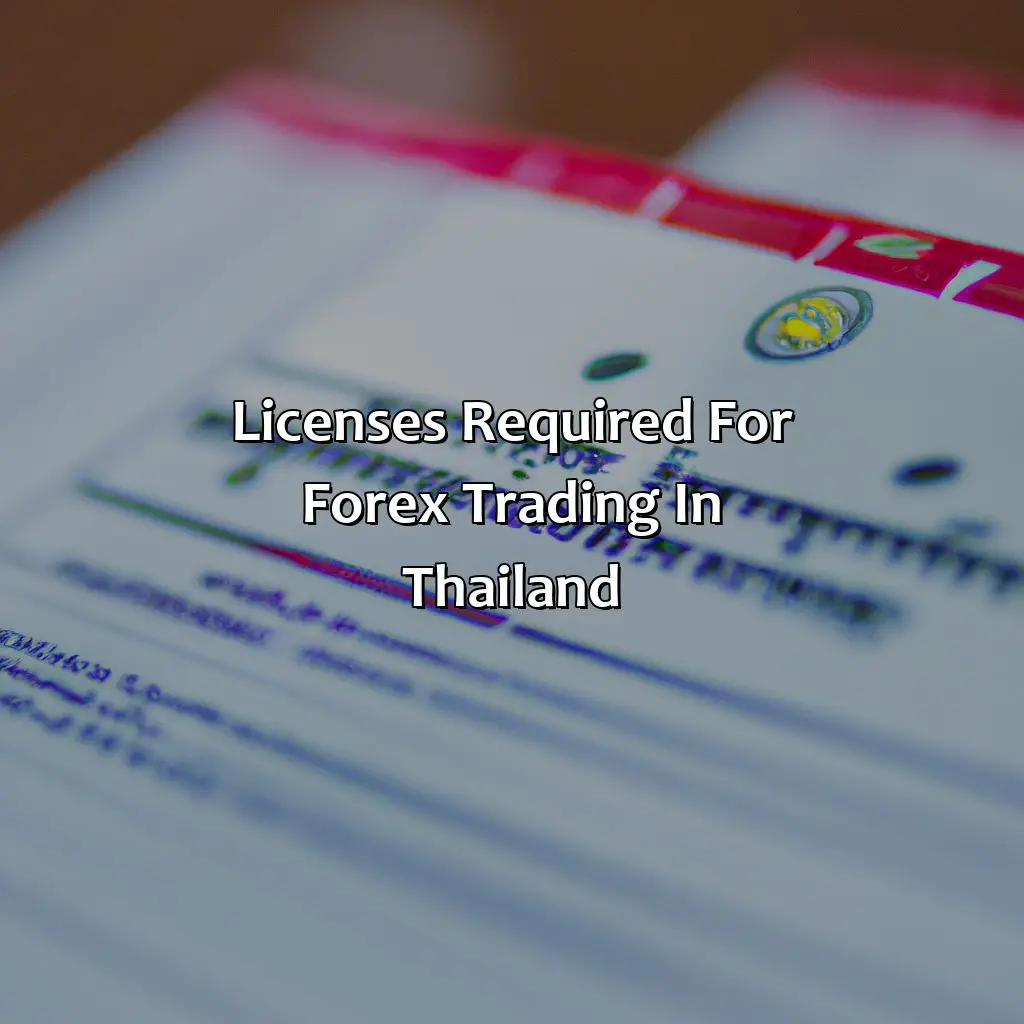 Licenses Required For Forex Trading In Thailand - Is Forex Trading Legal In Thailand?, 