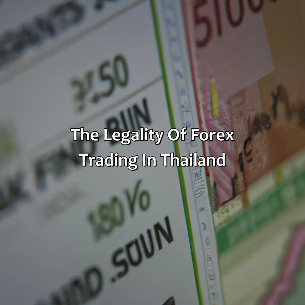 The Legality Of Forex Trading In Thailand - Is Forex Trading Legal In Thailand?, 