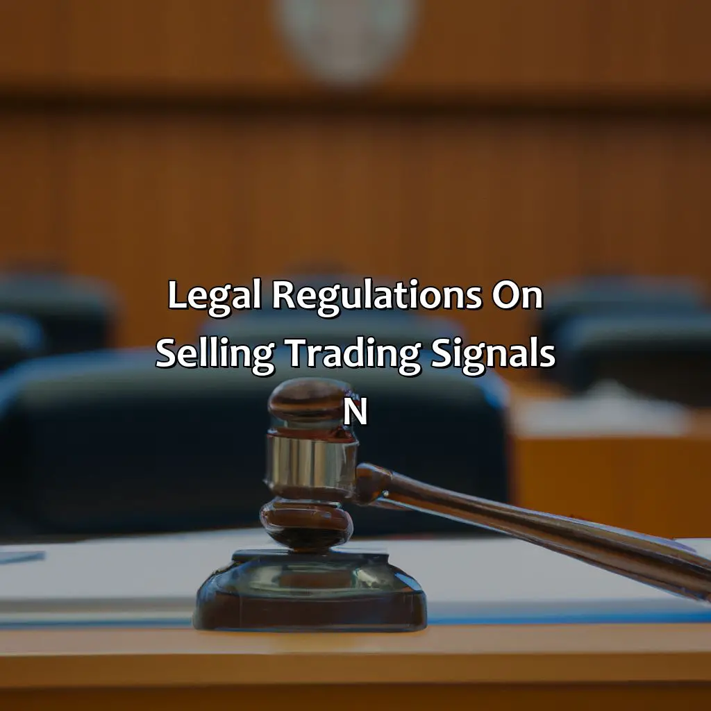 Legal Regulations On Selling Trading Signals \N - Is It Illegal To Sell Trading Signals?, 