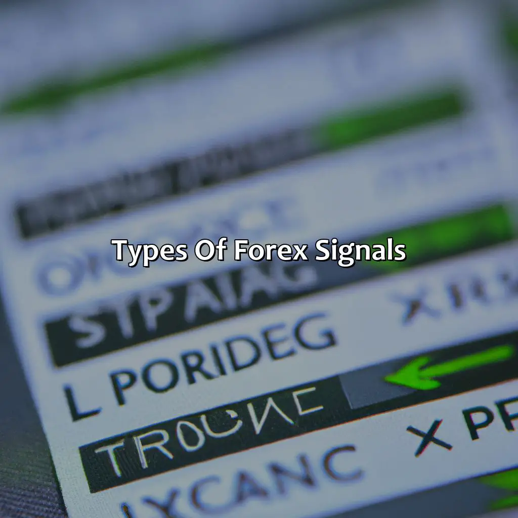 Types Of Forex Signals - Is It Worth Buying Forex Signals?, 
