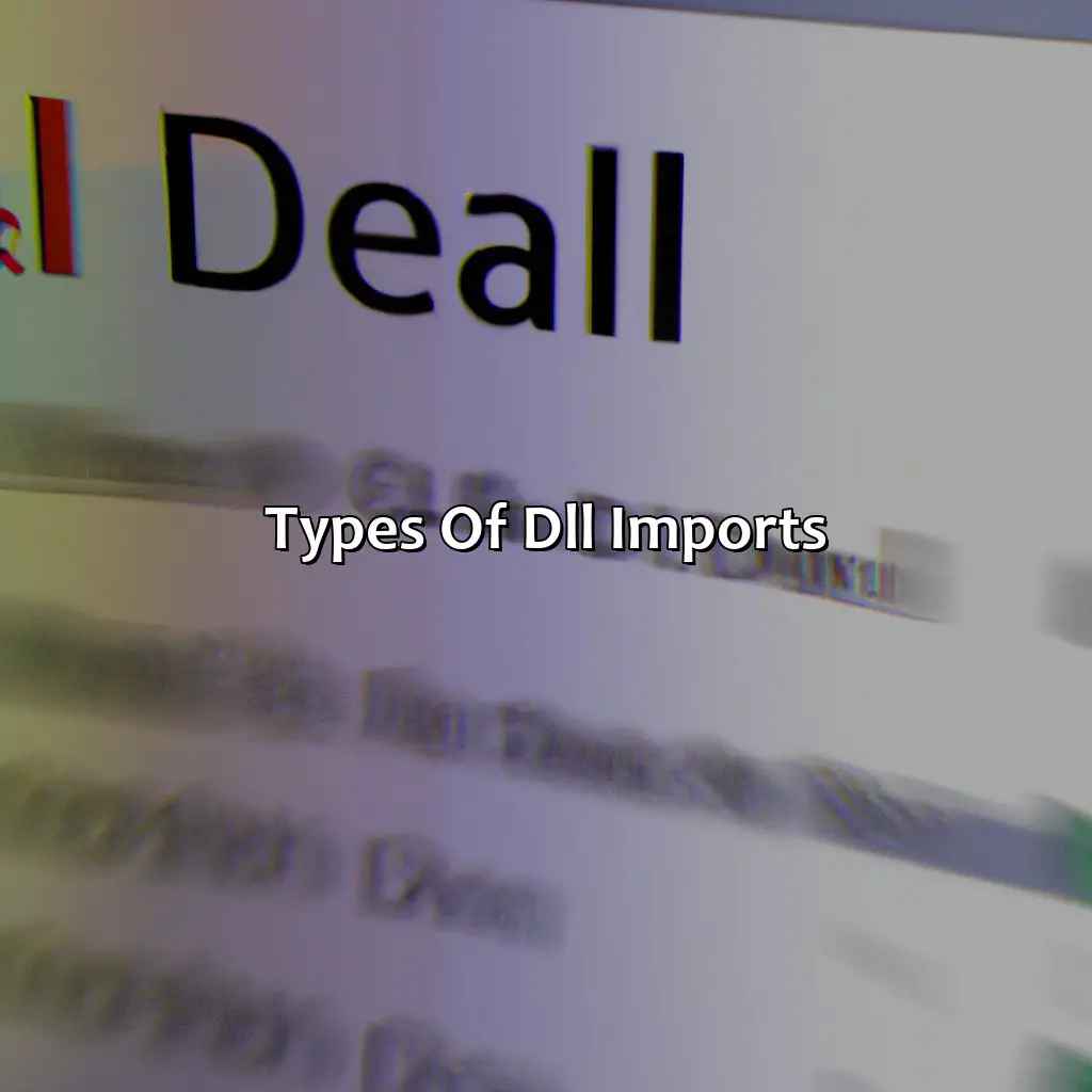 Types Of Dll Imports - What Are Dll Imports In Forex?, 