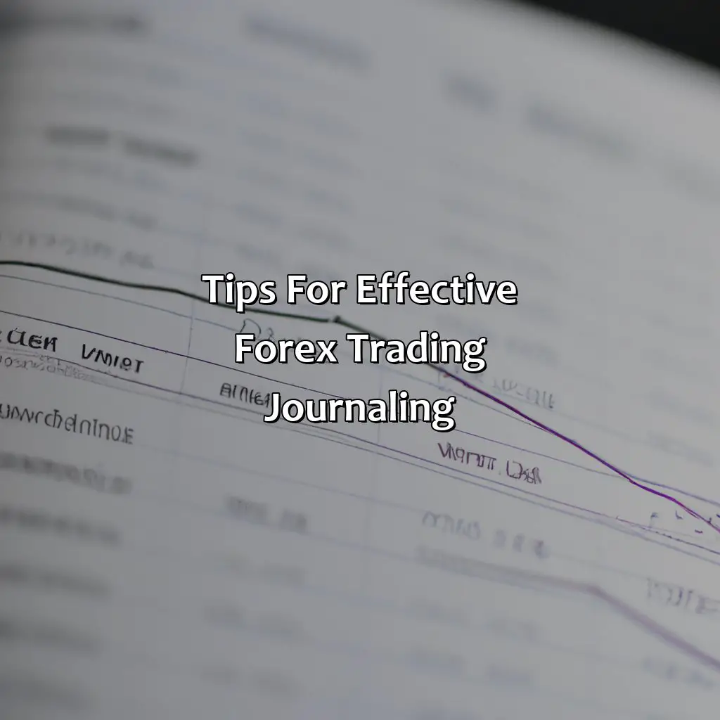 Tips For Effective Forex Trading Journaling - What Are The Benefits Of Journaling Your Forex Trades?, 