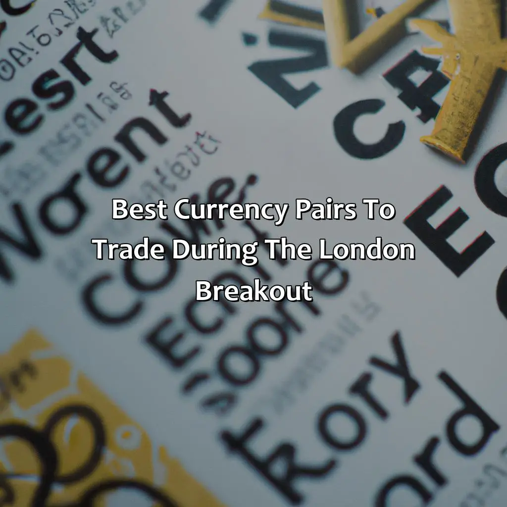 Best Currency Pairs To Trade During The London Breakout - What Are The Best Pairs For London Breakout?, 