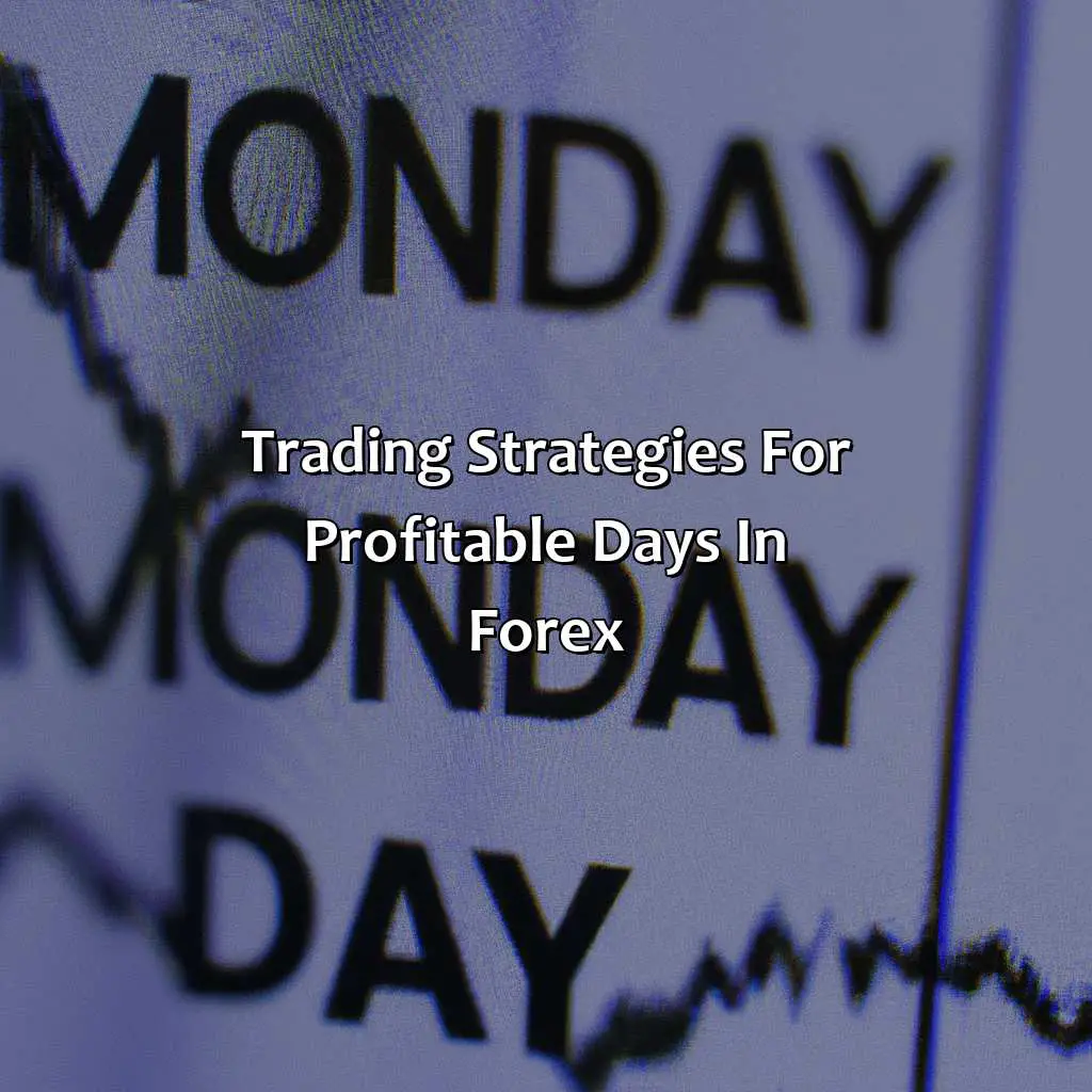 Trading Strategies For Profitable Days In Forex  - What Are The Most Profitable Days In Forex?, 