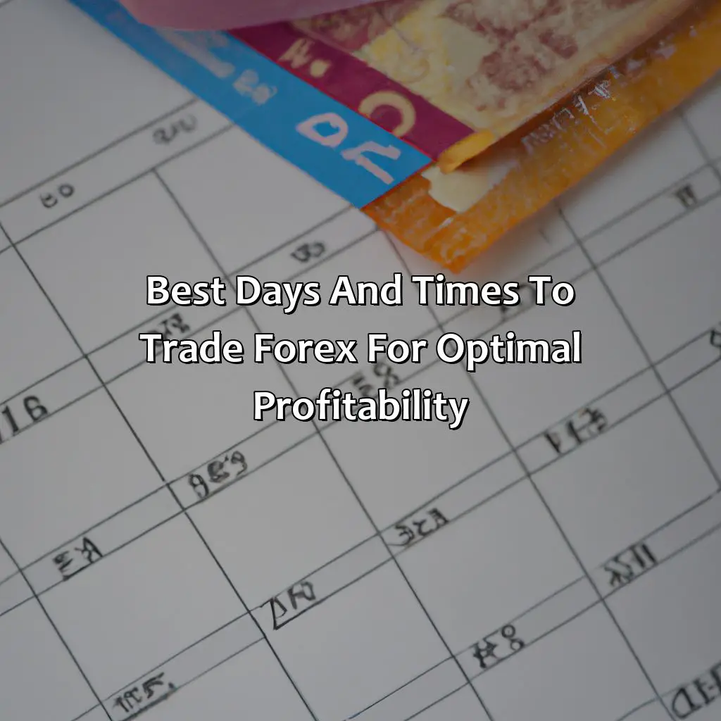 Best Days And Times To Trade Forex For Optimal Profitability  - What Days Are Profitable To Trade Forex?, 
