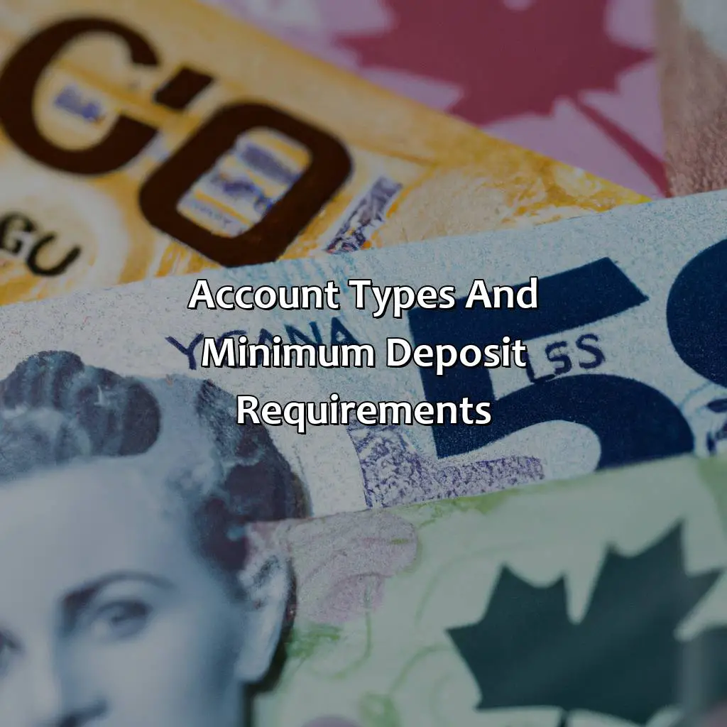 Account Types And Minimum Deposit Requirements - What Forex Broker Should I Use In Canada?, 