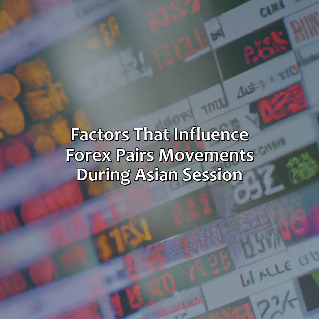 Factors That Influence Forex Pairs Movements During Asian Session - What Forex Pairs Move During Asian Session?, 